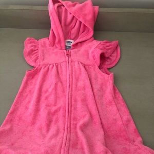 Girls swim cover up